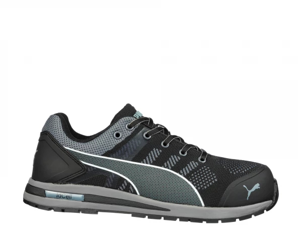 PUMA - Chaussures de sécurité homme S1P ESD Elevate Knit Low Black - Taille 45 - ELEVATEBLACK45_0