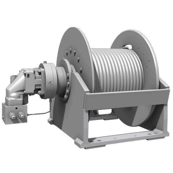 Treuil hydraulique industriel