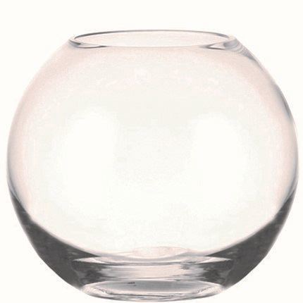 VASE EN VERRE BOULE 15 CM