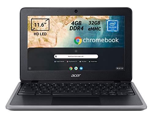 ACER Chromebook 311 C733-C2UK - Ordinateur portable - Intel Celeron N4020 - 11,6'' HD - 4 Go RAM - 32 Go Flash - Chrome OS - Noir_0