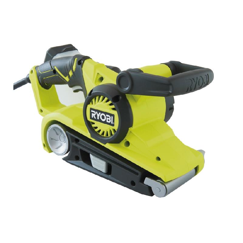Promo Ryobi - Ponceuse à bande 800 W 76 mm avec variateur de vitesse et cadre de ponçage - EBS800V_0