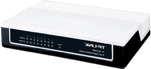 Switch 8 ports Gigabit à poser - M-CAB 7610081 - RJ45 10/100/1000 Mbps - Auto-Negotiation et Full-Duplex_0