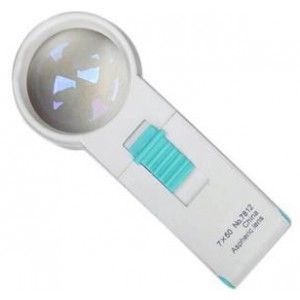 Loupe éclairante - 61 520 314 - Optico-Paris SAS - Grossissement 4x - Diamètre 50 mm - Éclairage LED_0