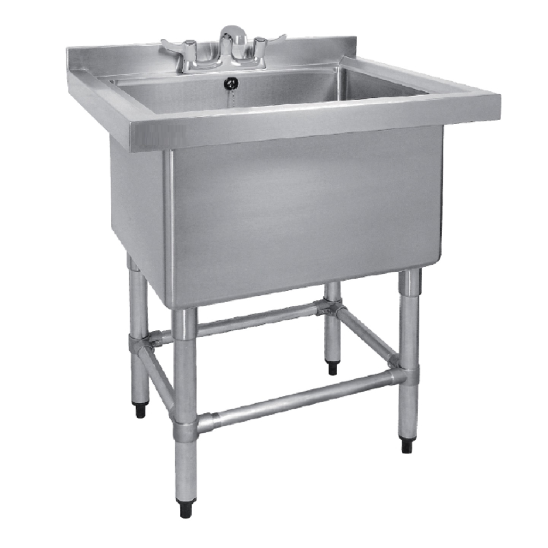 Évier en inox simple cuve 40 cm de profondeur_0