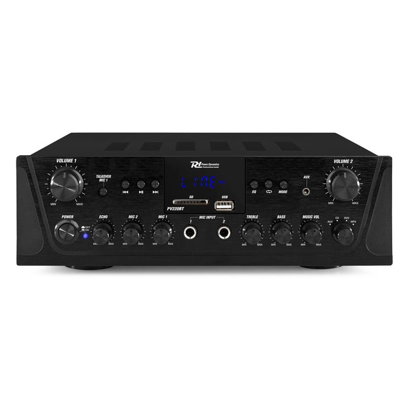Amplificateur Multimédia BT 2 Zones 2X100 Watts - PV220BT_0