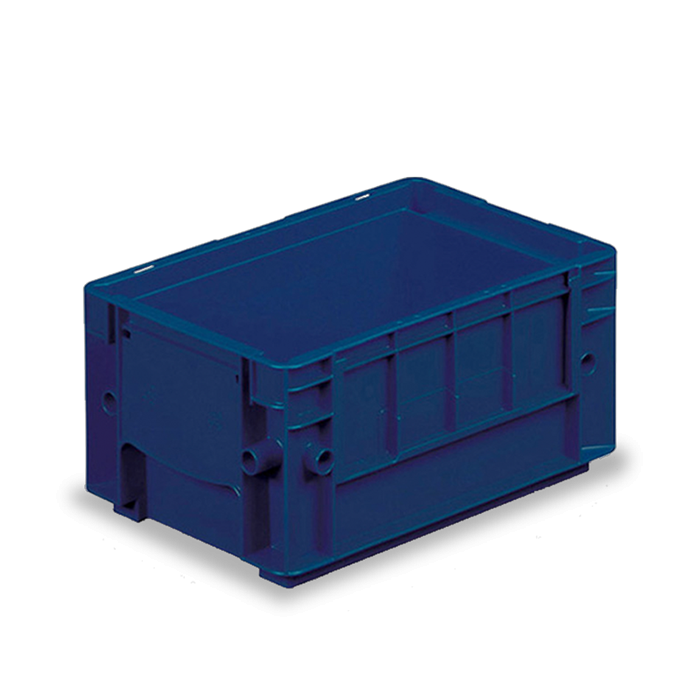 Bac plastique norme R-KLT - dimensions 300 x 200 mm - gerbable et ultra résistant_0