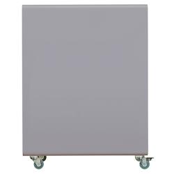 Rossignol - Borne de tri support sac 90L mobile CUBATRI - autres déchets gris manganèse/gris - gris métal 54822_0