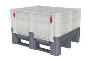 Caisse-palette pliable Dolav - Dimensions 1200x1000x740 mm - Volume 600L - Charge max 750 kg_0