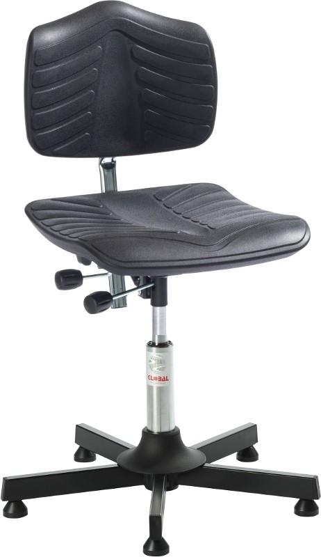 Chaise de travail ergonomique réglable - Premium - Hauteur d'assise 520-650 mm - Global Stole_0