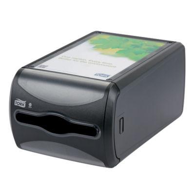 Distributeur de serviettes Tork Xpressnap® N4, modèle comptoir, coloris noir, 272511_0