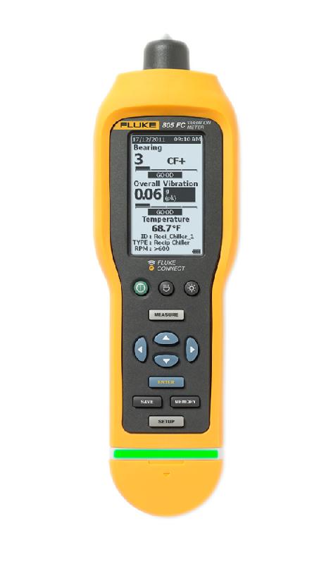 FL805 | Analyseur de vibrations avec thermomètre infrarouge intégré - fiable et précis pour la maintenance mécanique_0