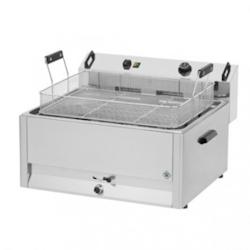 Friteuse à beignets électrique   16 litres          Acier inoxydable 540x540x370mm COMBISTEEL - blanc inox 0641094380465_0