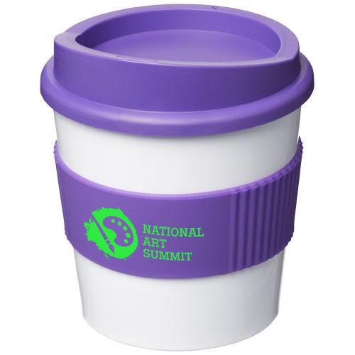 Gobelet Americano® Primo 250 ml - bandeau antidérapant - isotherme en plastique PP et silicone_0
