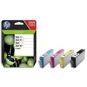 Hp multipack jet d'encre noir+couleur 364 n9j73ae_0