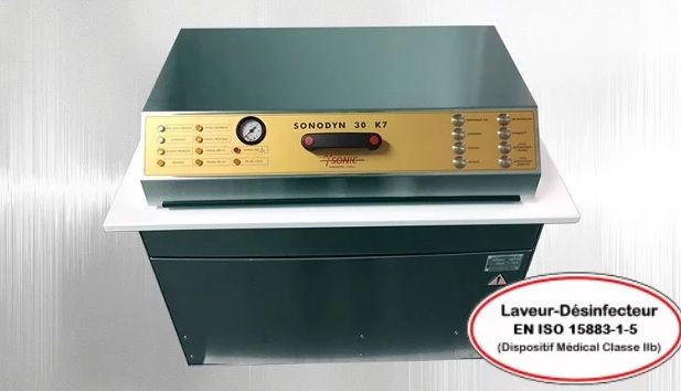 Laveur-Désinfecteur à ultrasons SONODYN 30-EK7 - Modèle encastrable vrac/cassettes/P.I.D - Gamasonic_0
