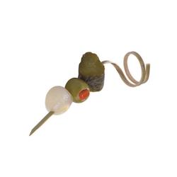 Packnwood FHC - Pique bambou avec une extrémité en boucle  H90mm - 2000Pcs - Bambou 210BBTWIST9_0