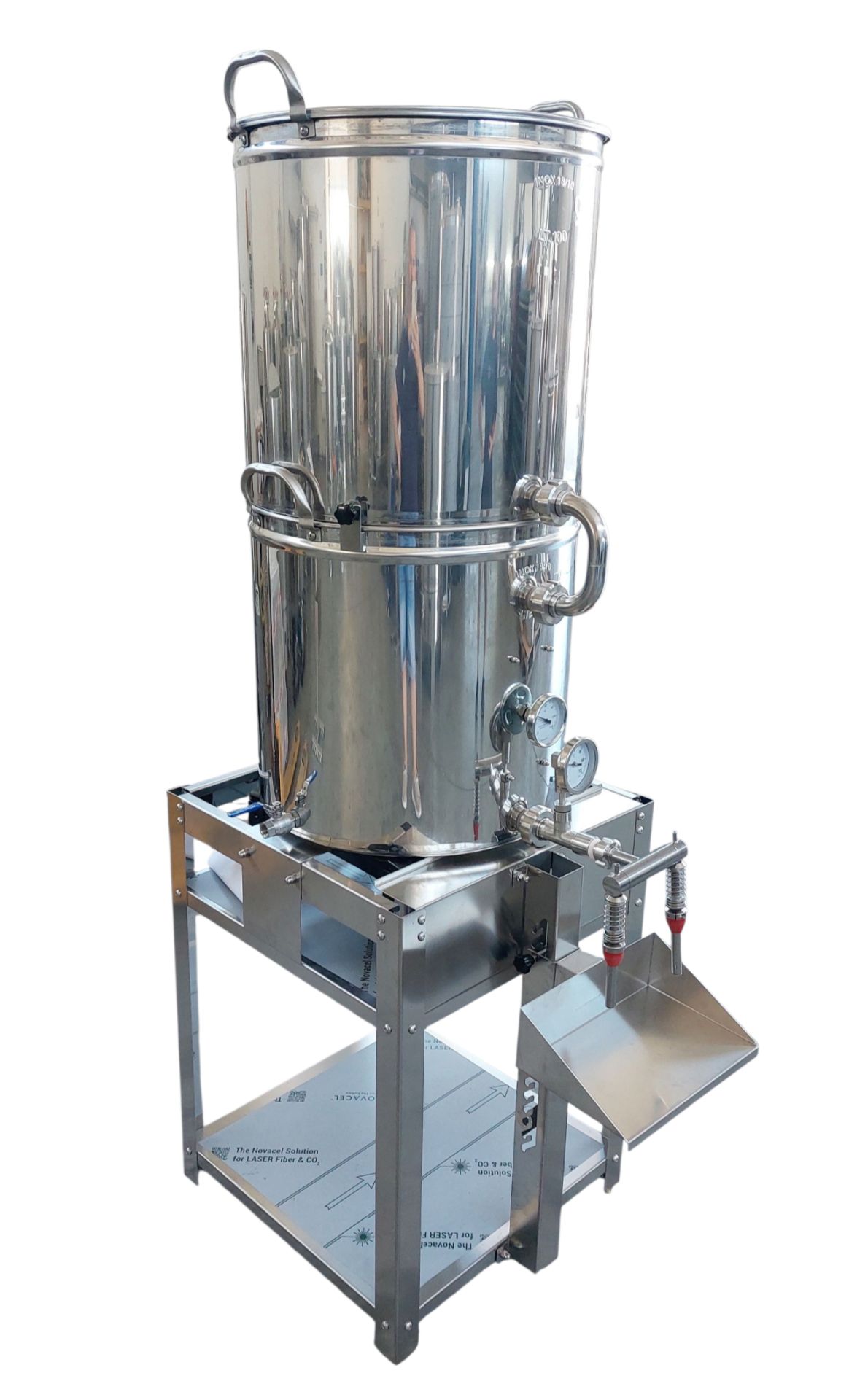 Pasteurisateur électrique 100L avec serpentin_0