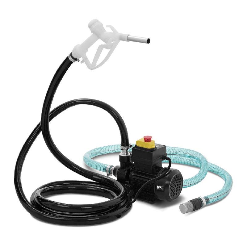 POMPE ÉLECTRIQUE À GASOIL CARBURANT FIOUL DIESEL GAZOLE 40 L/MIN 370 WATTS  HAUTEUR D'ASPIRATION 5 M INDICE IP55 14_0002947