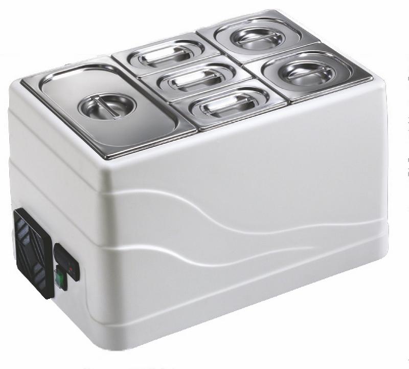 Présentoir réfrigéré gastro pour bacs gn 1/1 de 150 mm série eco 600x400x350 - PR1/1_0