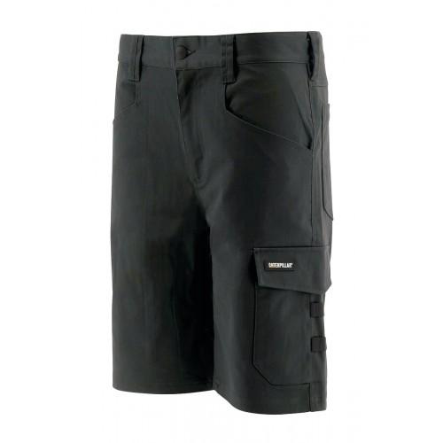 SHORT DE TRAVAIL MULTIPOCHES STRETCH TRACKER - NOIR - TAILLE 48 CATERPILLAR