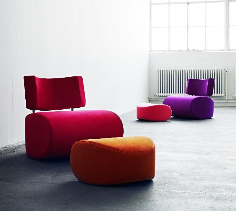 Siège basculant en tissu Apollo - Softline - Feld vert 848_1