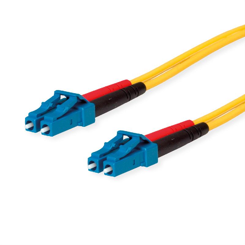 TELEGÄRTNER Cordon FO 2x E9/125 OS2, 1x LC Duplex - 1x LC Duplex, jaune, 3 m_0
