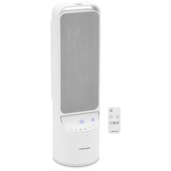Uniprodo - Uniprodo UNI_HEATER_11 Radiateur soufflant céramique 1200/2000 W réglable blanc Soufflant céramique Radiateur soufflant mural - blanc mu_0