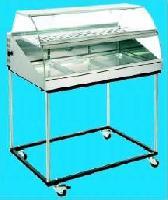 Vitrine réfrigérée transportable +2°C à +10°C - CFI - 110L - Acier inox - Double accès_0