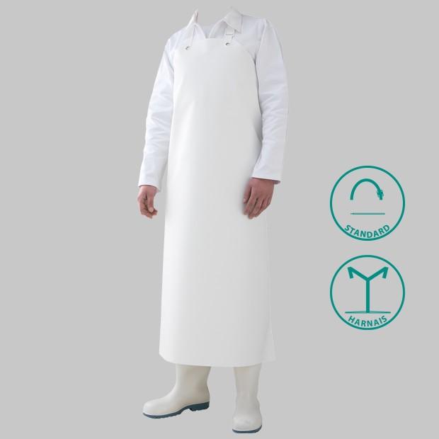 10 tabliers jersey polyester vinyle 500 microns blanc ou bleu marine - TABJRPSVNBC-MN02_0