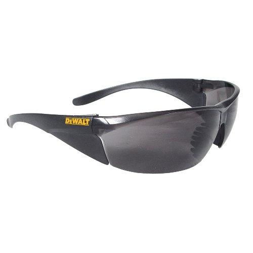 DeWalt - Lunettes de protection DPG93-2D UE - 1 pièce - Protection supplémentaire sur le côté, lentille fumée et design léger_0