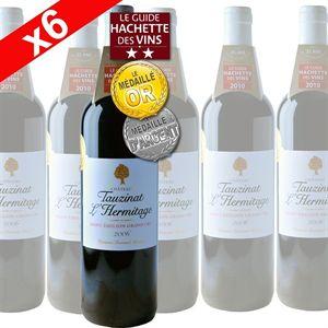 6 X CHT. TAUZINAT L\'HERMITAGE ST EMILION GD CRU 06