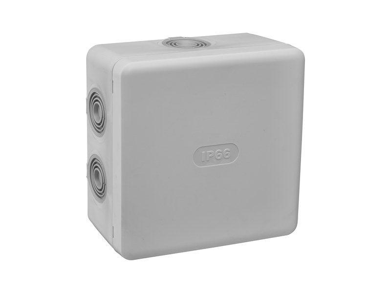 Boîte de dérivation étanche DEBFLEX - 115x115x60 mm grise - IP66_0