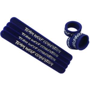 Bracelets slap en silicone personnalisés - surface d'impression large et couleurs PMS au choix_0