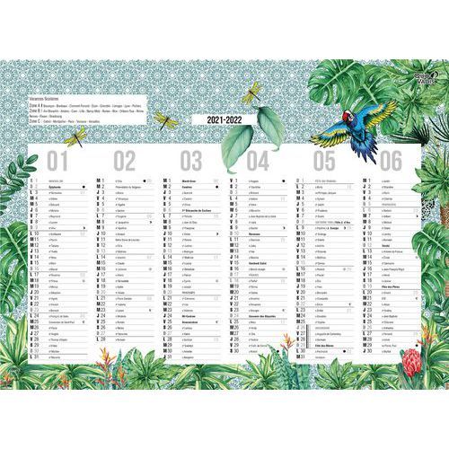 Calendrier 2024 FANTAISIE 27X21 animaux par 10 - Quo Vadis 