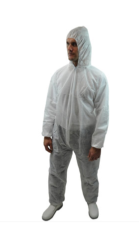 Combinaison jetable - polypropylène blanche - par 25 unités - Protect Pro 888118_0