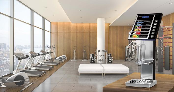 Distributeurs de boissons pour studios de fitness - Fructomat - mélange concentrés 1 + 79 et options flexibles_0