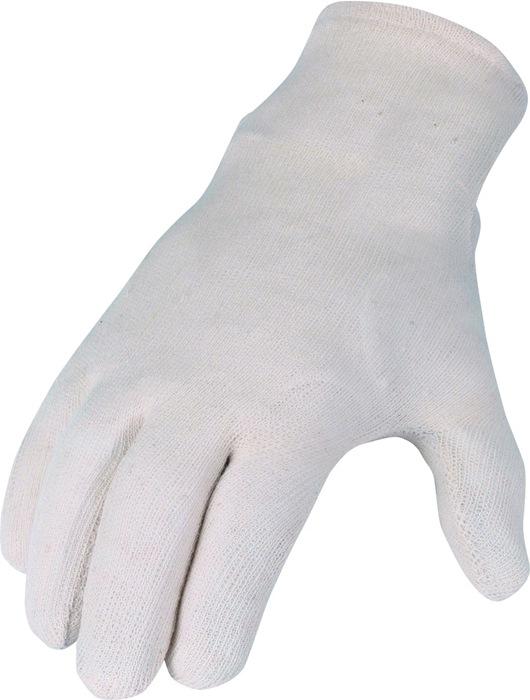Gant taille 8 blanc naturel - tricot en coton - catégorie EPI I - ASATEX_0
