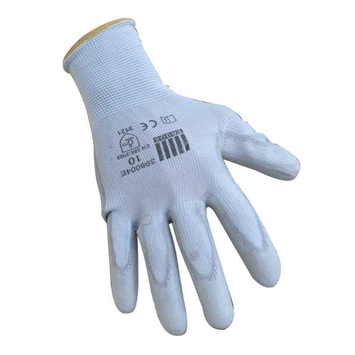 Gants de manutention avec protection légère gants nylon urethane_0