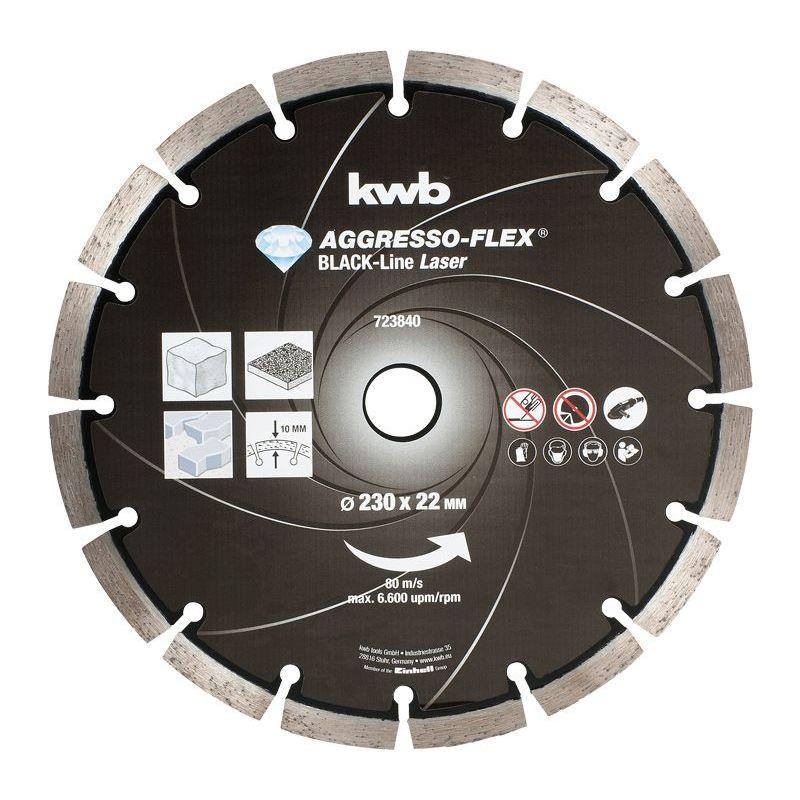 Disques à Tronçonner KWB Pour Acier Inox - 125mm X 1mm - Alésage 22.23mm - Lot Avec Protection Auditive