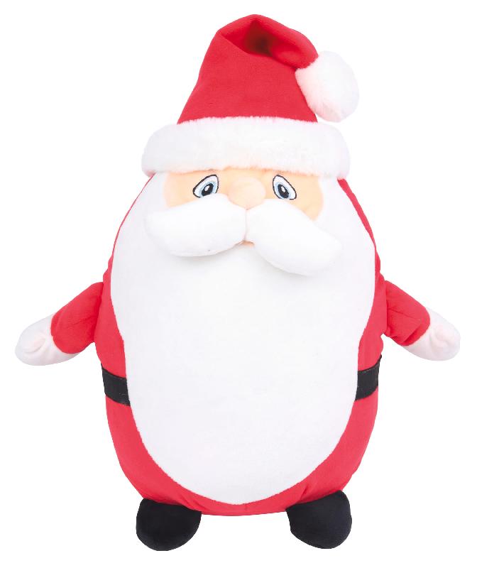 Peluche zippée Père Noël - Mumbles - 100% polyester - Réf: MM563_0