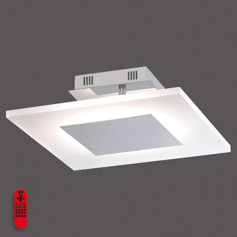 Métal Lampes 8 Métallique Tom Leuchten Direkt Led Plafonnier Gris bYfgy67v