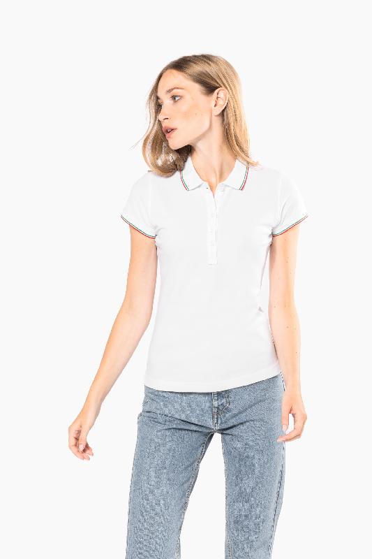 Polo manches courtes femme - Réf: K251 - 100% coton piqué - Marque Kariban - Disponible en plusieurs tailles et couleurs_0