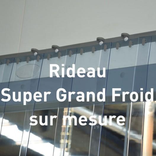 Rideau à lanières pvc super grand froid congelateur et surgelateur_0