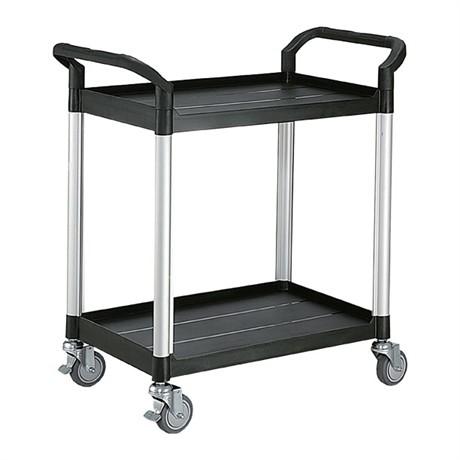 Servante polyvalente Rolléco en aluminium - 1 tiroir, 1 coffre, 3 plateaux - Charge 250 Kg_0