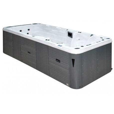 Swimspa Aquatic 5 - Spa de nage 2 places assises 600 x 228 x 130 cm avec hydromassage et filtration éco-énergétique_0