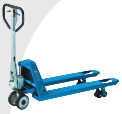 Transpalette manuel Proline - avec frein de service et frein de parking sur jantes aluminium_0