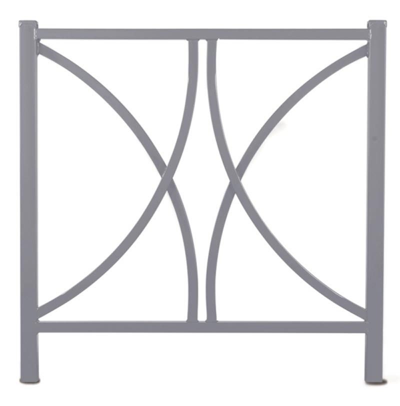 Barrière Vauban 110 - Serem - acier avec peinture époxy, longueur 110 cm, hauteur 105 cm_0