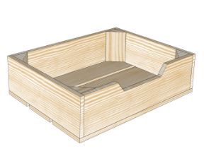 Billy-1 - caisses en bois - Simply a Box - L36 x H10 x P27 cm - personnalisation étagères IKEA_0