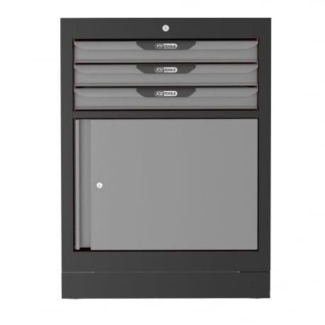 Bloc 3 tiroirs + porte 26'' pour SRM - KS Tools | 810.8003_0