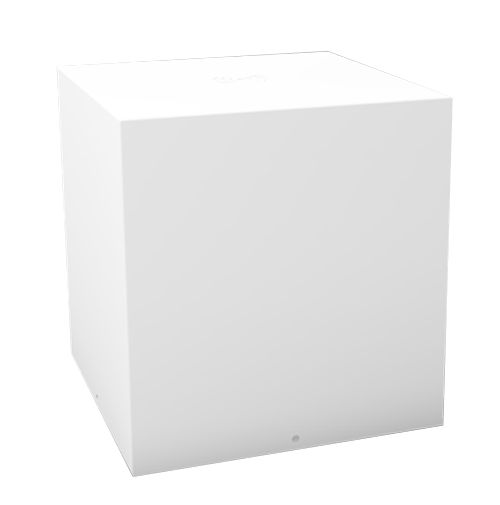 Borne fixe anti-véhicules bélier avec habillage design et multifonctions - CUbe_0